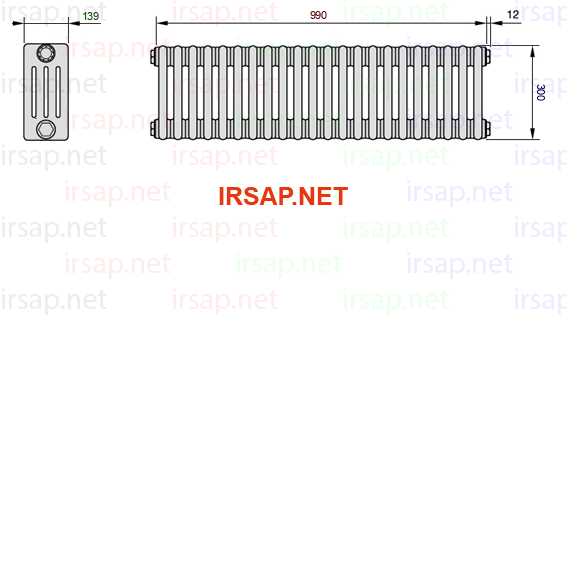 Радиатор IRSAP Tesi 40300/22 T23 CL 01